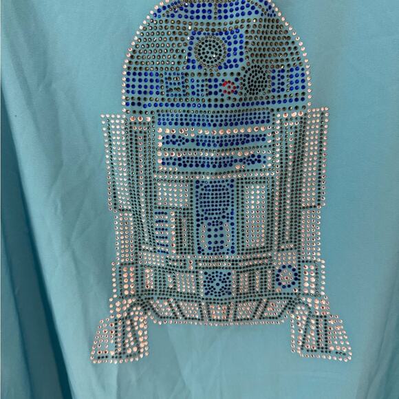 Disney Parks Star Wars R2-D2 Rhinestone Tank Top - Picture 5 of 5